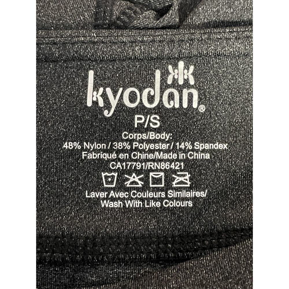 Kyodan Shorts Womens Small Petite Gray Running Athletic Pocket Knit Stretch - Picture 7 of 7